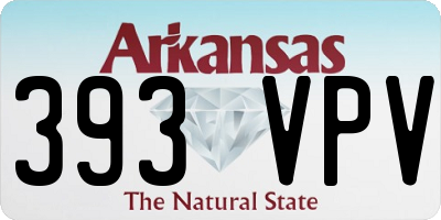 AR license plate 393VPV