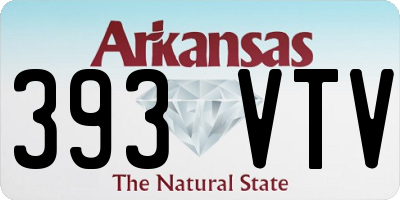 AR license plate 393VTV