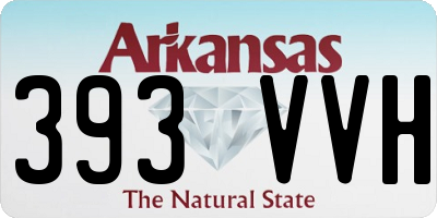 AR license plate 393VVH