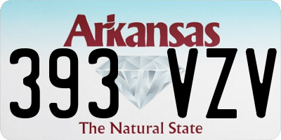 AR license plate 393VZV