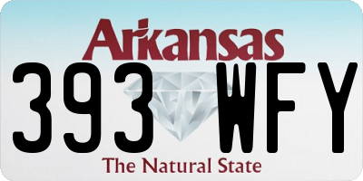 AR license plate 393WFY