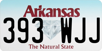 AR license plate 393WJJ
