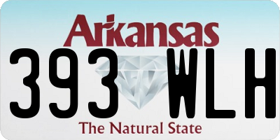 AR license plate 393WLH