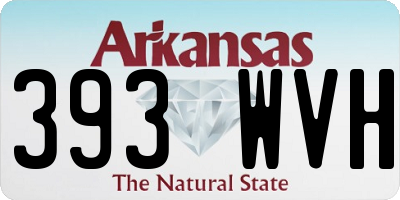 AR license plate 393WVH