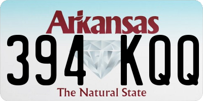 AR license plate 394KQQ