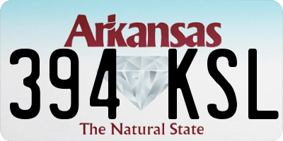 AR license plate 394KSL