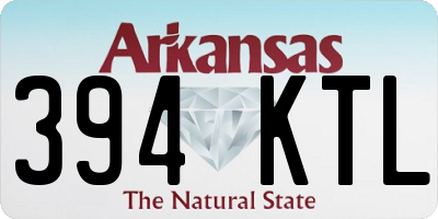 AR license plate 394KTL
