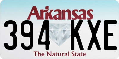 AR license plate 394KXE