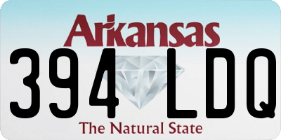 AR license plate 394LDQ