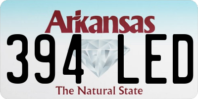 AR license plate 394LED