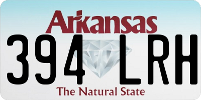 AR license plate 394LRH