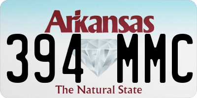 AR license plate 394MMC