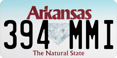 AR license plate 394MMI