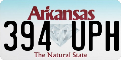 AR license plate 394UPH