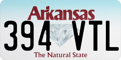 AR license plate 394VTL