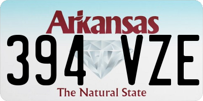 AR license plate 394VZE