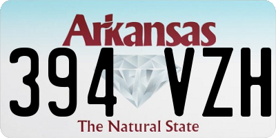 AR license plate 394VZH