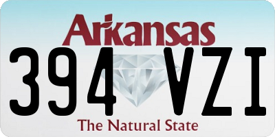 AR license plate 394VZI