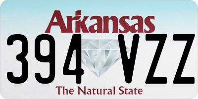 AR license plate 394VZZ
