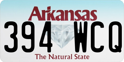AR license plate 394WCQ