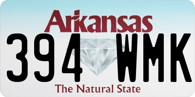 AR license plate 394WMK