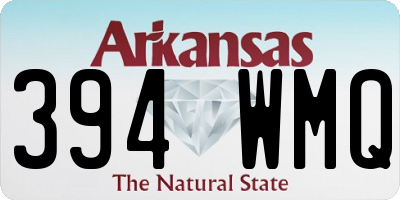 AR license plate 394WMQ