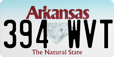 AR license plate 394WVT