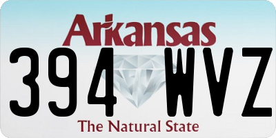 AR license plate 394WVZ