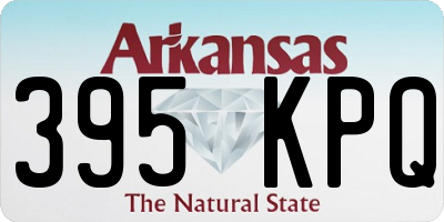 AR license plate 395KPQ