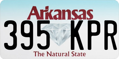 AR license plate 395KPR