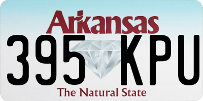 AR license plate 395KPU