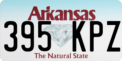 AR license plate 395KPZ