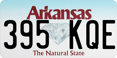 AR license plate 395KQE