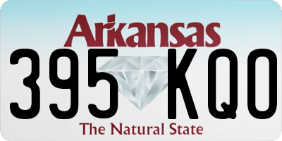 AR license plate 395KQO