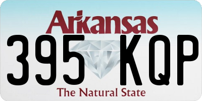 AR license plate 395KQP