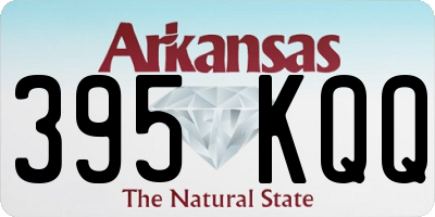 AR license plate 395KQQ