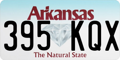 AR license plate 395KQX