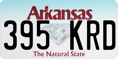 AR license plate 395KRD