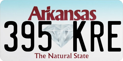 AR license plate 395KRE