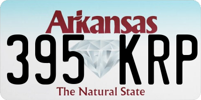 AR license plate 395KRP