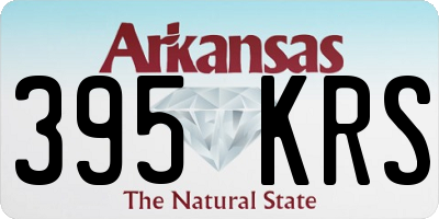 AR license plate 395KRS