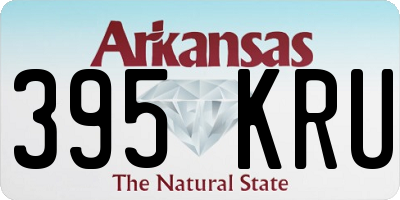 AR license plate 395KRU