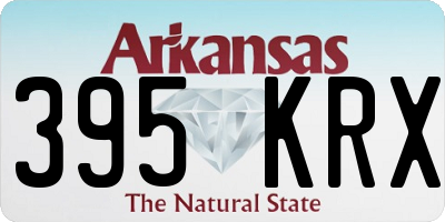 AR license plate 395KRX