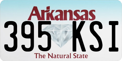 AR license plate 395KSI