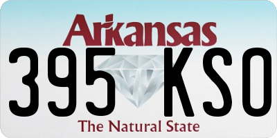 AR license plate 395KSO