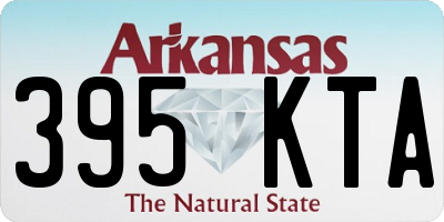 AR license plate 395KTA