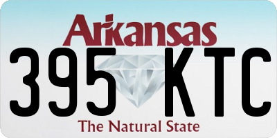 AR license plate 395KTC
