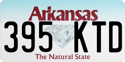 AR license plate 395KTD