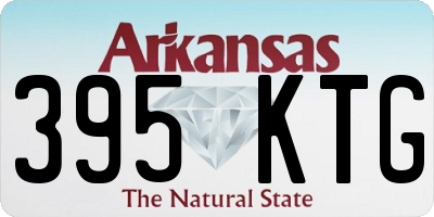 AR license plate 395KTG