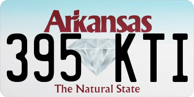 AR license plate 395KTI